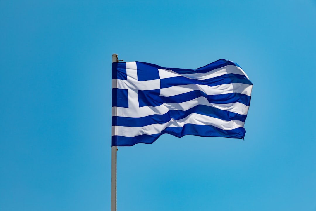 Photo Greek flag